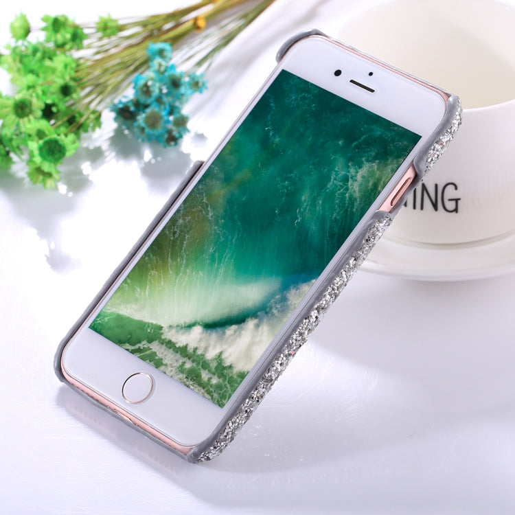 For iPhone 6 Plus & 6s Plus Colorful Sequins Paste Protective Back Cover Case