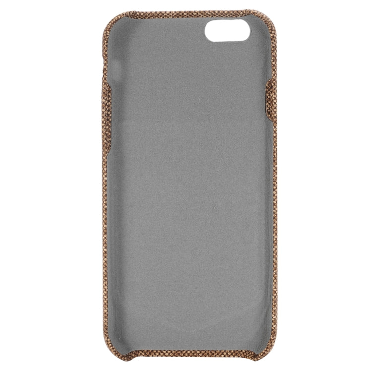 For iPhone 6 Plus & 6s Plus Jeans Pocket Texture Protective Back Case with Card Slot