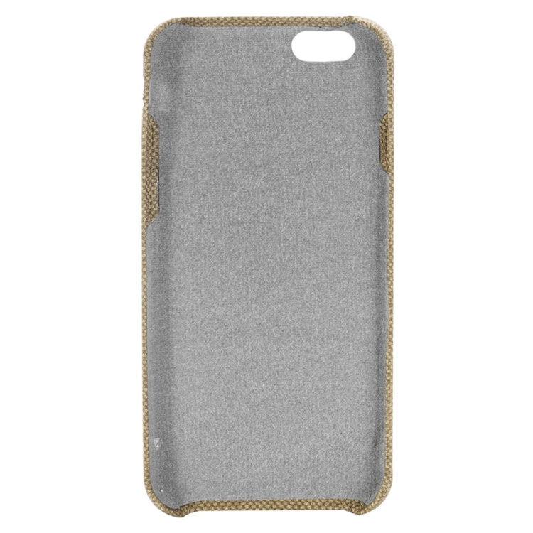 For iPhone 6 Plus & 6s Plus Jeans Pocket Texture Protective Back Case with Card Slot