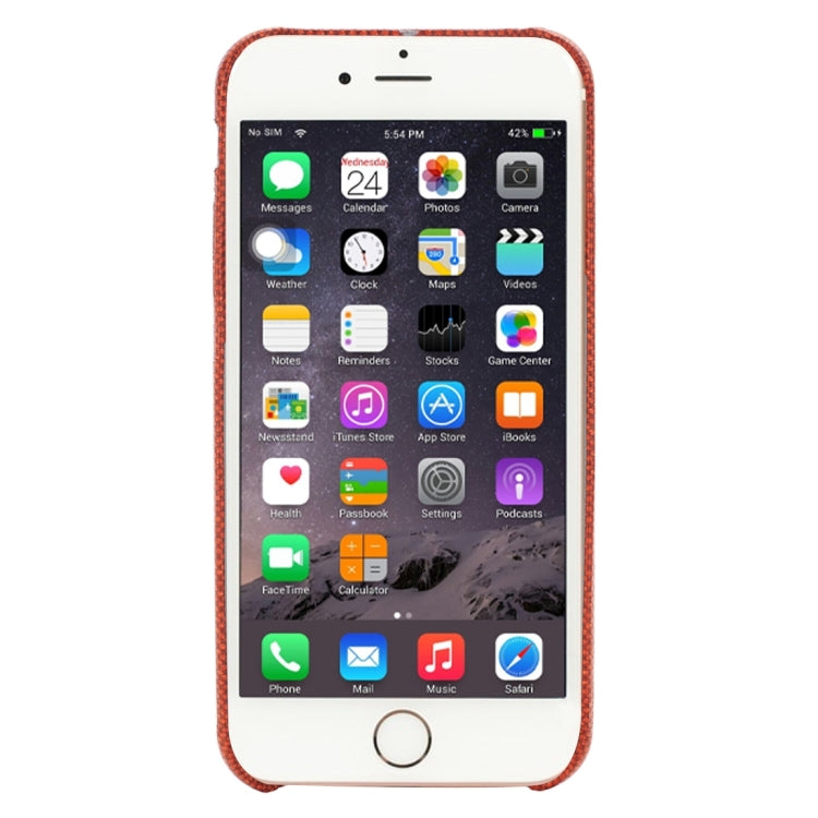 For iPhone 6 Plus & 6s Plus Jeans Pocket Texture Protective Back Case with Card Slot