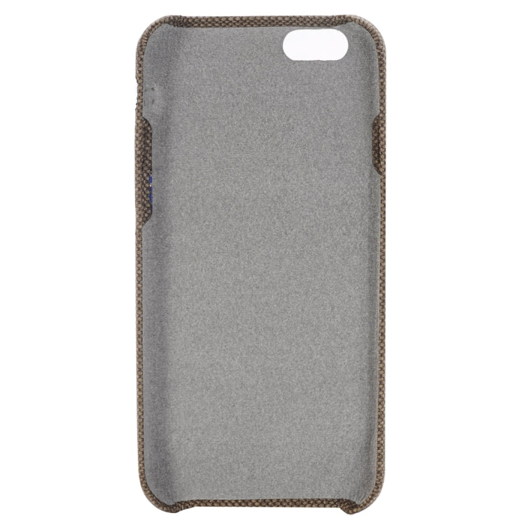 For iPhone 6 Plus & 6s Plus Jeans Pocket Texture Protective Back Case with Card Slot