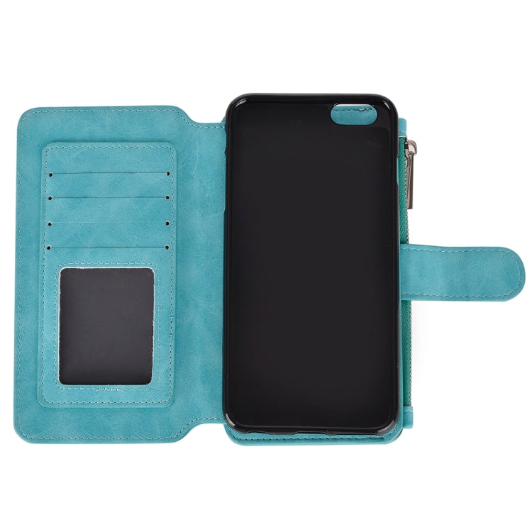 For iPhone 6 Plus & 6s Plus Wallet Style Horizontal Flip Leather Case with Crad Slots & Wallet & Photo Frame