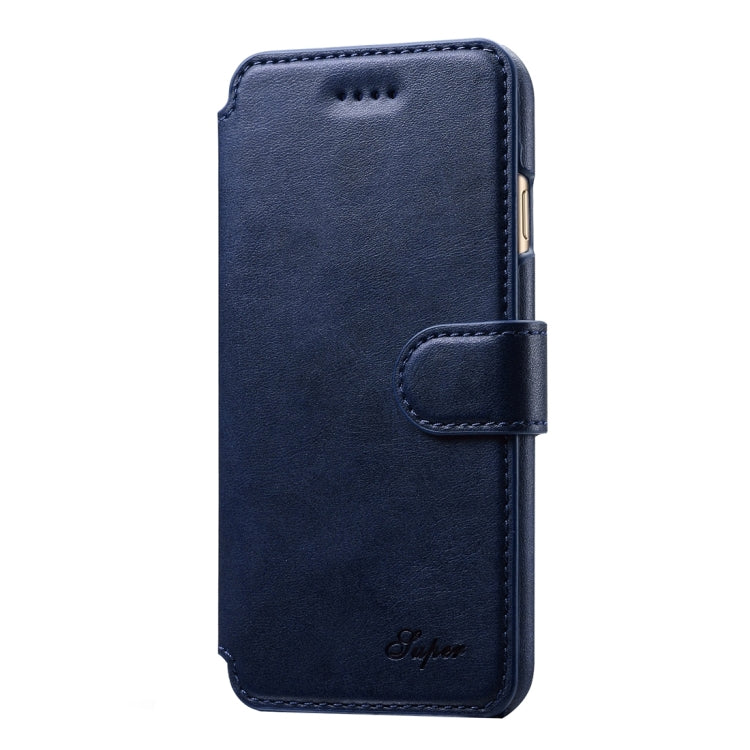 For iPhone 6 Plus & 6s Plus Cowhide Texture Horizontal Flip Leather Case with Holder & Card Slots & Wallet