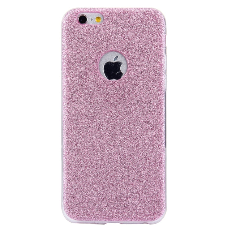 For iPhone 6 Plus & 6s Plus Glitter Powder Soft TPU Protective Cover Case