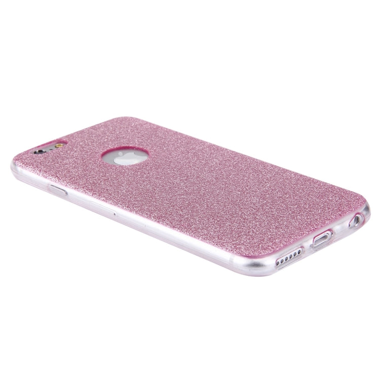 For iPhone 6 Plus & 6s Plus Glitter Powder Soft TPU Protective Cover Case