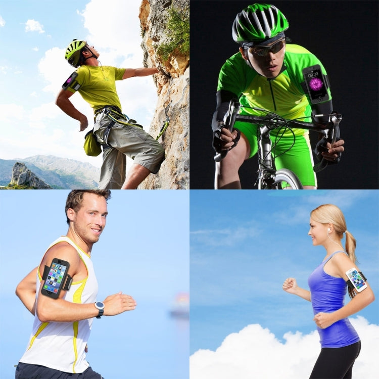 2 in 1 for iPhone 6 Plus & 6s Plus Dual Control Sport Armband with Detachable Premium Silicone Case