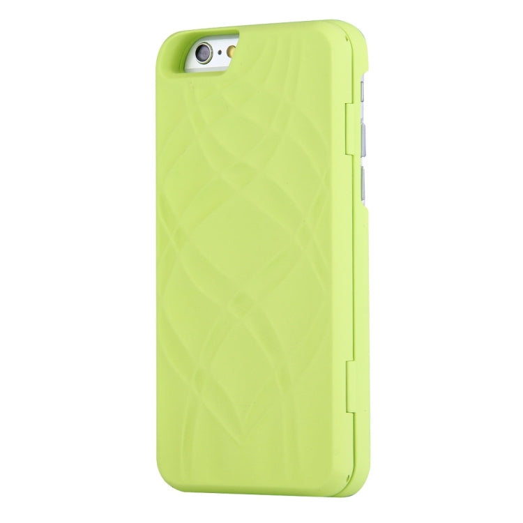 For iPhone 6 Plus & 6s Plus Back Cover Style Mirror Hard Case with Card Slot