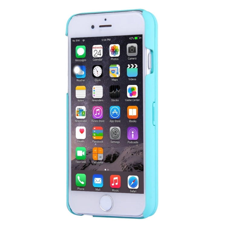 For iPhone 6 Plus & 6s Plus Back Cover Style Mirror Hard Case with Card Slot