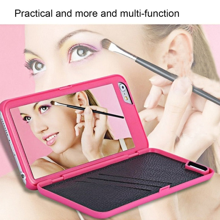 For iPhone 6 Plus & 6s Plus Back Cover Style Mirror Hard Case with Card Slot