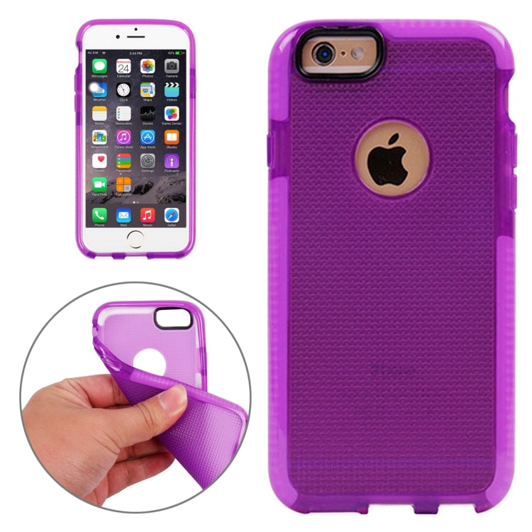 For iPhone 6 Plus & 6s Plus Knit Texture TPU Protective Case