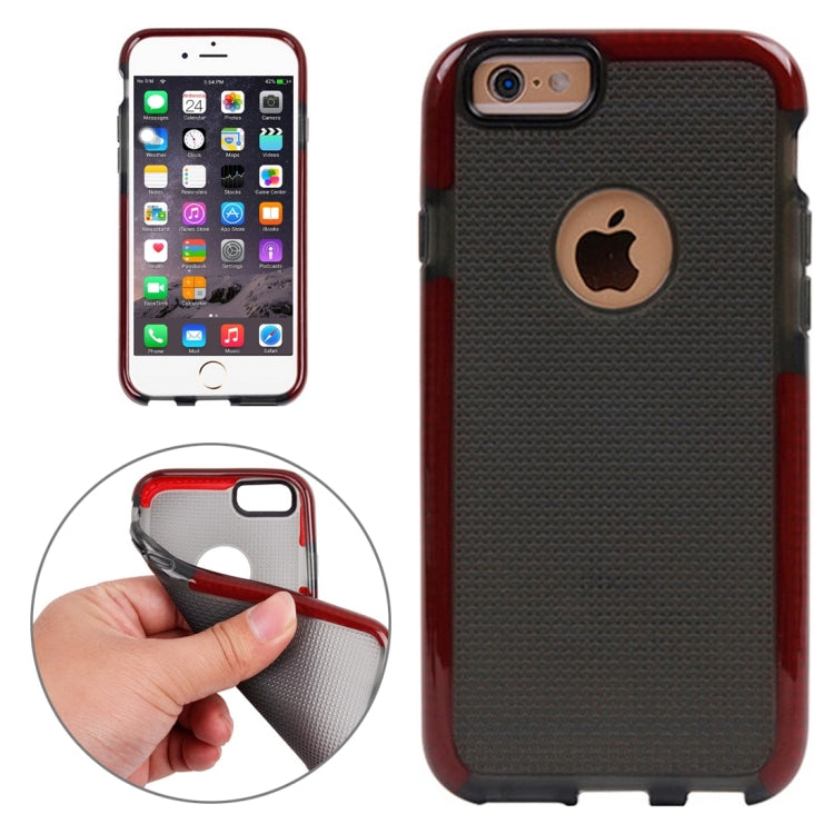 For iPhone 6 Plus & 6s Plus Knit Texture TPU Protective Case