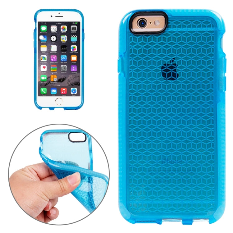 For iPhone 6 Plus & 6s Plus Tridimensional Diamond Pattern TPU Protective Case