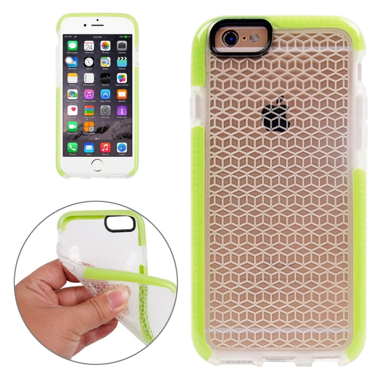For iPhone 6 Plus & 6s Plus Tridimensional Diamond Pattern TPU Protective Case