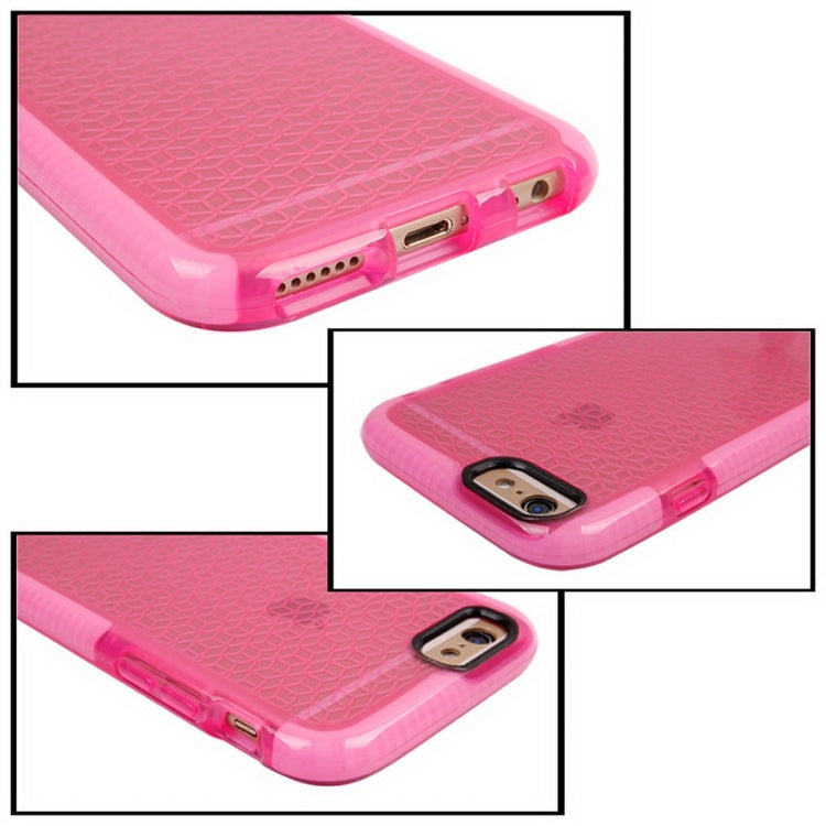 For iPhone 6 Plus & 6s Plus Tridimensional Diamond Pattern TPU Protective Case