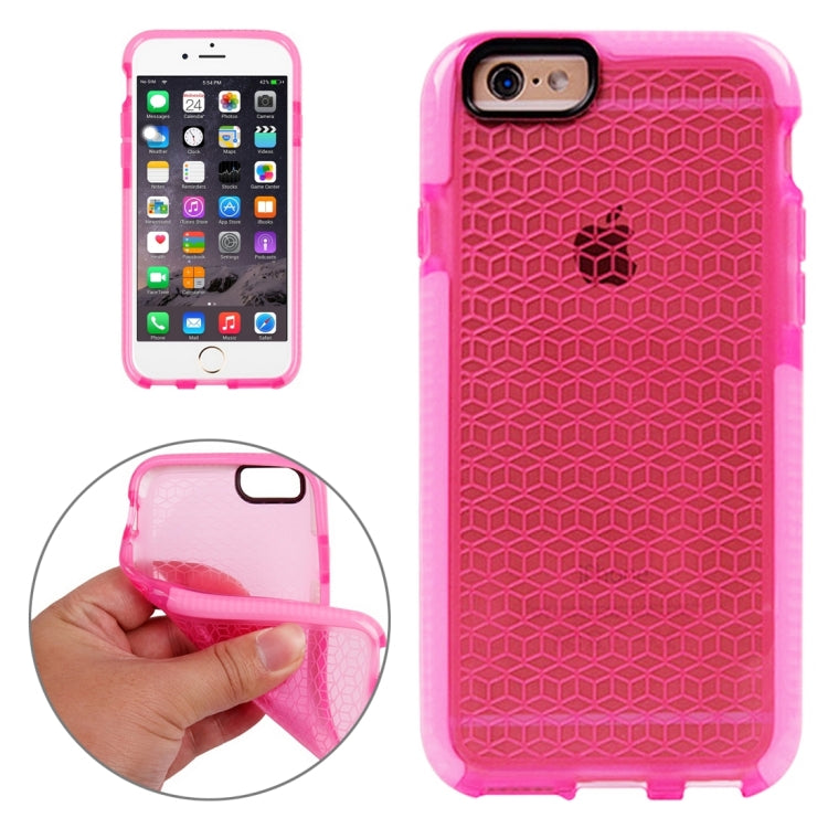 For iPhone 6 Plus & 6s Plus Tridimensional Diamond Pattern TPU Protective Case