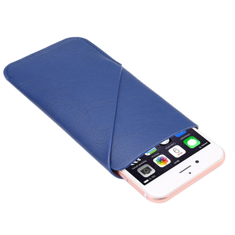 5.7 inch Universal Elephant Skin Texture Vertical Style Pouch Case Bag with Card Slot for iPhone 6 Plus & 6s Plus, Galaxy Note 5 / 4 / S7 Edge, Huawei, etc.