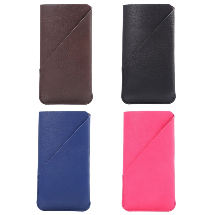 5.7 inch Universal Elephant Skin Texture Vertical Style Pouch Case Bag with Card Slot for iPhone 6 Plus & 6s Plus, Galaxy Note 5 / 4 / S7 Edge, Huawei, etc.