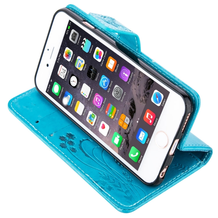 For iPhone 6 Plus & 6s Plus Crazy Horse Texture Printing Horizontal Flip Leather Case with Holder & Card Slots & Wallet & Lanyard