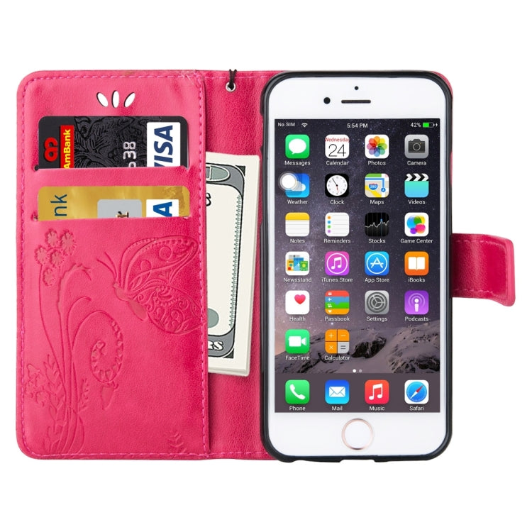 For iPhone 6 Plus & 6s Plus Crazy Horse Texture Printing Horizontal Flip Leather Case with Holder & Card Slots & Wallet & Lanyard
