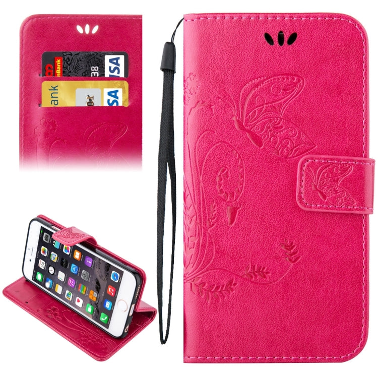 For iPhone 6 Plus & 6s Plus Crazy Horse Texture Printing Horizontal Flip Leather Case with Holder & Card Slots & Wallet & Lanyard