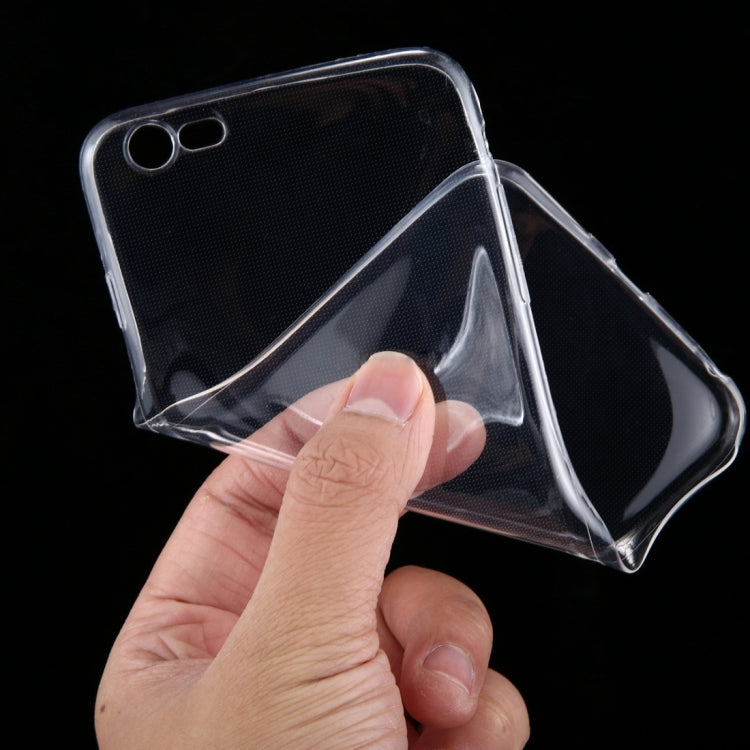 50 PCS for iPhone 6 Plus & 6s Plus 0.75mm Ultra-thin Transparent TPU Protective Case