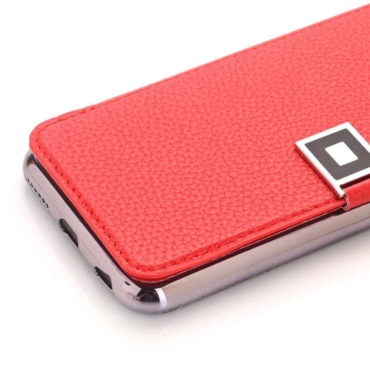 For iPhone 6 Plus & 6s Plus Litchi Texture Horizontal Flip Leather Case with Holder & Card Slots