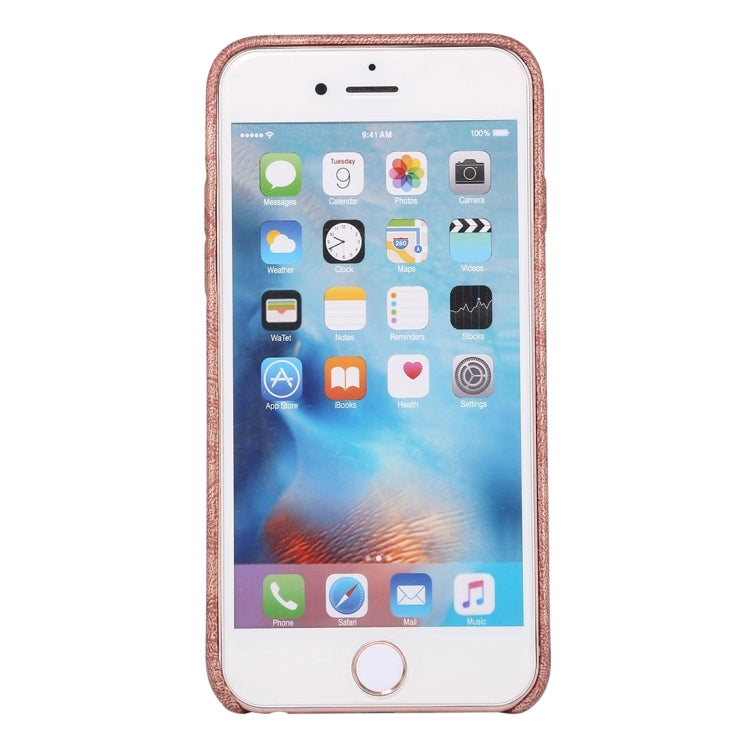 For iPhone 6 Plus & 6s Plus Ultra-thin Stone Texture PU Leather Back Cover Case