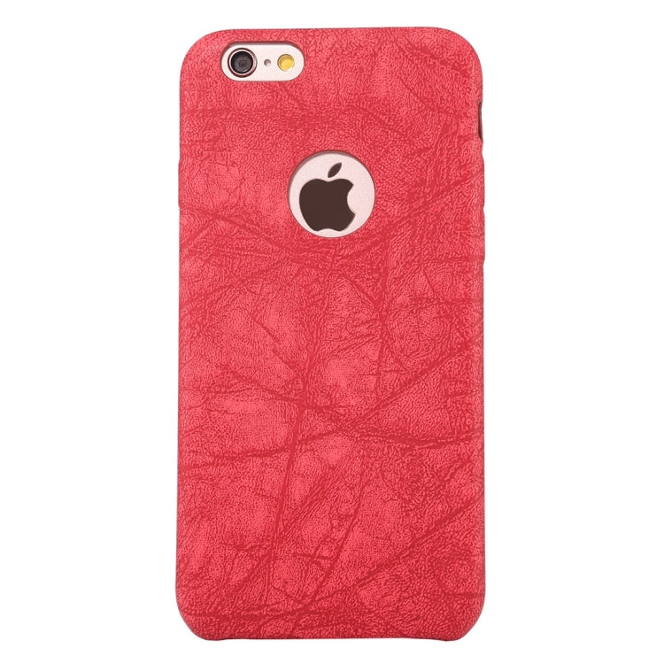 For iPhone 6 Plus & 6s Plus Ultra-thin Stone Texture PU Leather Back Cover Case