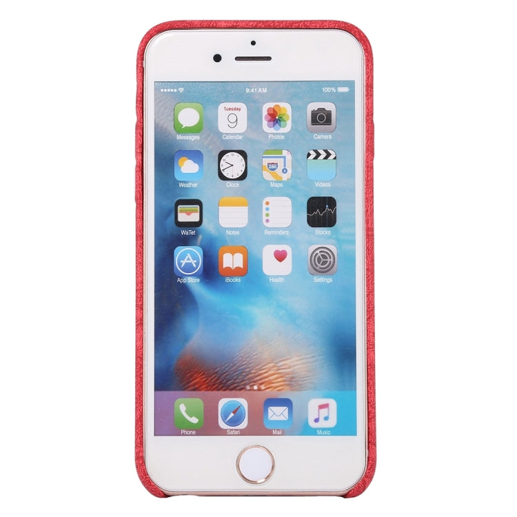 For iPhone 6 Plus & 6s Plus Ultra-thin Stone Texture PU Leather Back Cover Case