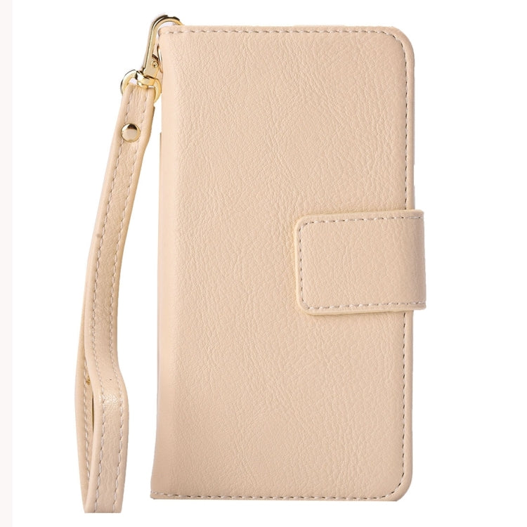 For iPhone 6 Plus & 6s Plus Business Wallet Style Horizontal Flip Leather Case with Photo Frame & Holder & Card Slots & Lanyard