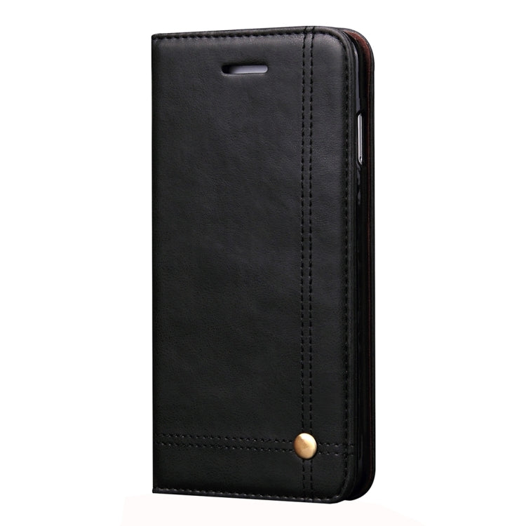 For iPhone 6 Plus & 6s Plus Retro Crazy Horse Texture Magnetic Adsorption Horizontal Flip Leather Case with Card Slot & Holder & Wallet