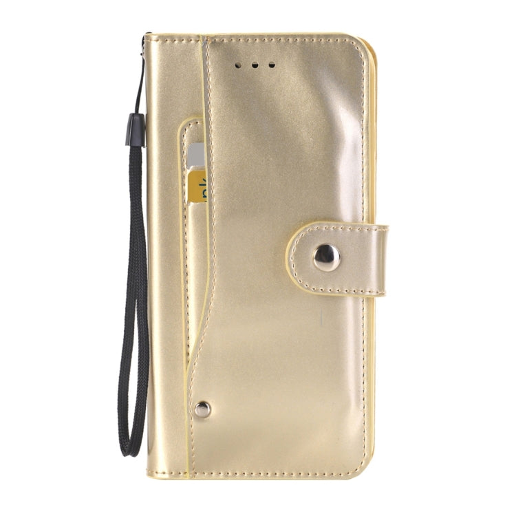 For iPhone 6 Plus Horizontal Flip TPU + PU Leather Case with Holder & Card Slots & Wallet
