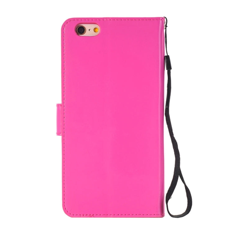 For iPhone 6 Plus Horizontal Flip TPU + PU Leather Case with Holder & Card Slots & Wallet
