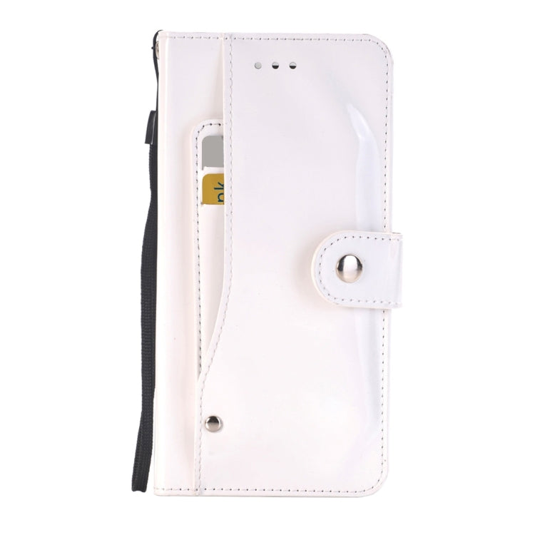 For iPhone 6 Plus Horizontal Flip TPU + PU Leather Case with Holder & Card Slots & Wallet