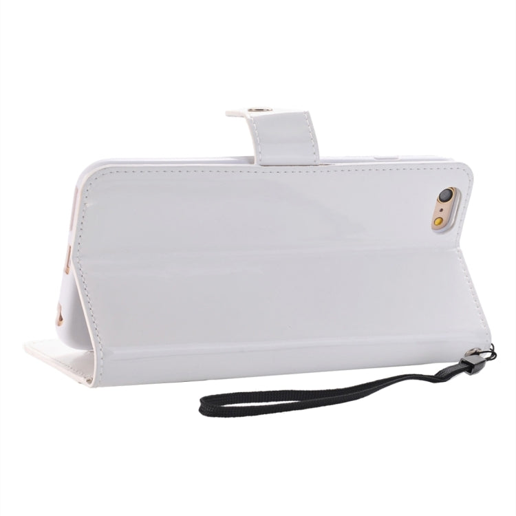 For iPhone 6 Plus Horizontal Flip TPU + PU Leather Case with Holder & Card Slots & Wallet
