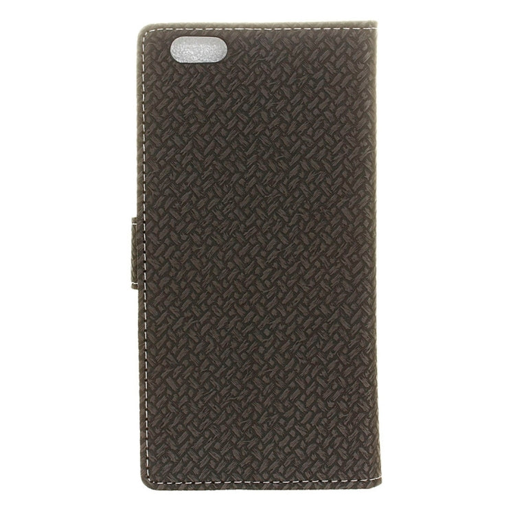 For iPhone 6 Plus & 6s Plus Weaving Texture Horizontal Flip PU Leather Case with Magnetic Buckle & Holder & Card Slots & Wallet & Photo Frame