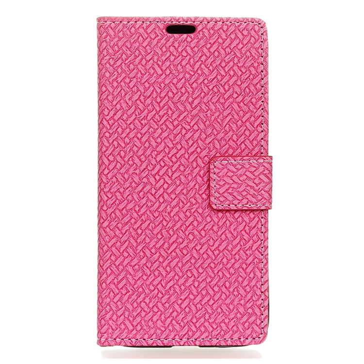 For iPhone 6 Plus & 6s Plus Weaving Texture Horizontal Flip PU Leather Case with Magnetic Buckle & Holder & Card Slots & Wallet & Photo Frame