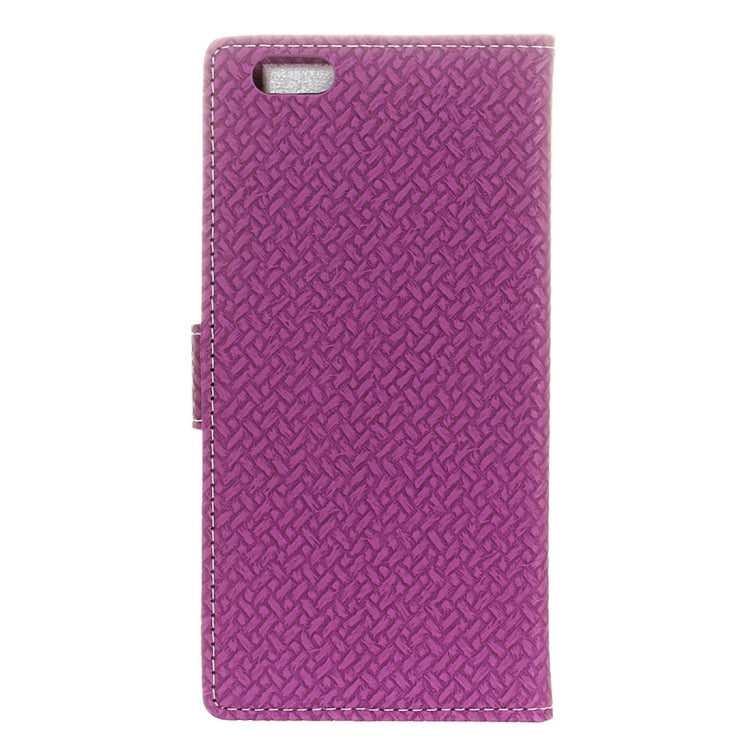 For iPhone 6 Plus & 6s Plus Weaving Texture Horizontal Flip PU Leather Case with Magnetic Buckle & Holder & Card Slots & Wallet & Photo Frame