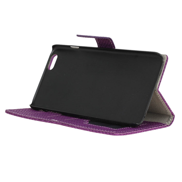 For iPhone 6 Plus & 6s Plus Weaving Texture Horizontal Flip PU Leather Case with Magnetic Buckle & Holder & Card Slots & Wallet & Photo Frame