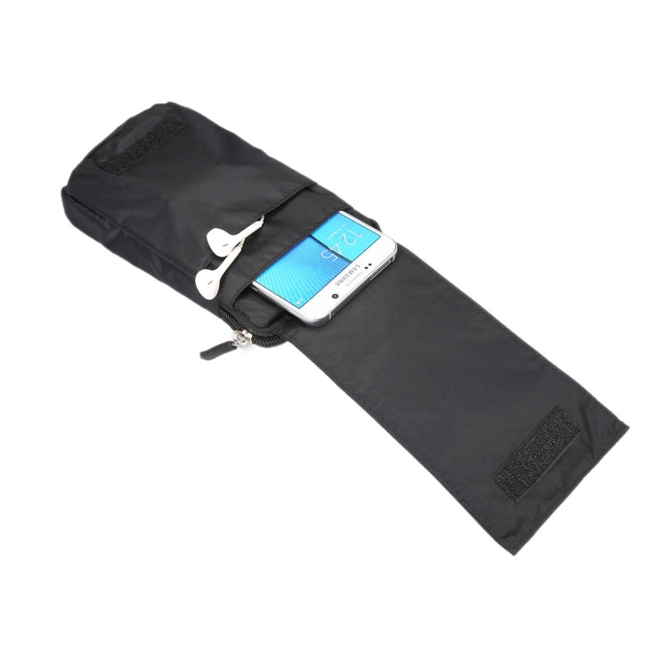 6.4 inch Multifunctional Square Pattern Canvas Sports Storage Waist Packs / Phone Cases / Hiking Bag / Camping Bag with Hanging Hook for iPhone 6S Plus / 7 Plus / Galaxy S7 Edge / Galaxy Note 8
