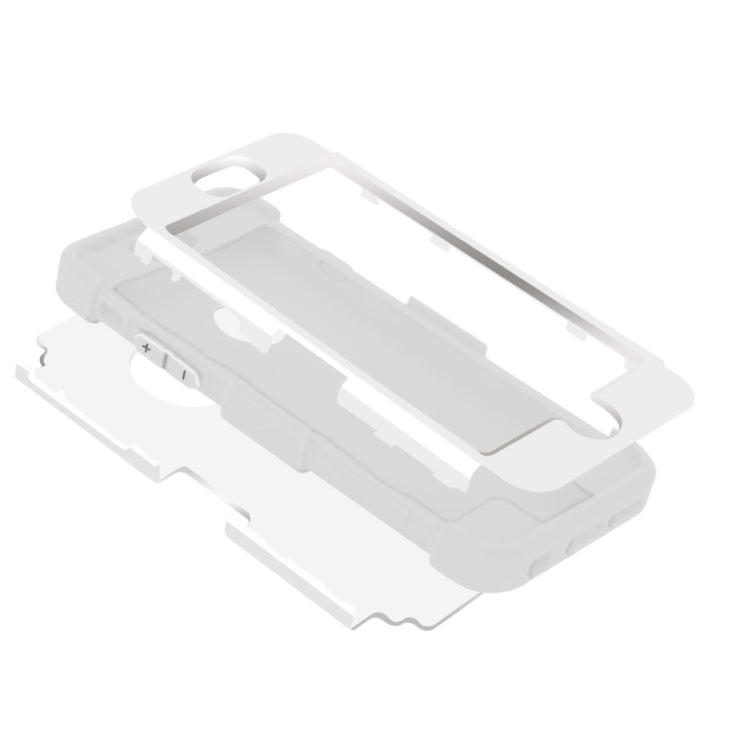 For iPhone 6 Plus & 6s Plus Separable Contrast Color PC + Silicone Combination Case