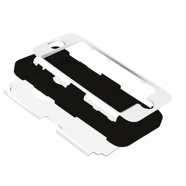 For iPhone 6 Plus & 6s Plus Separable Contrast Color PC + Silicone Combination Case
