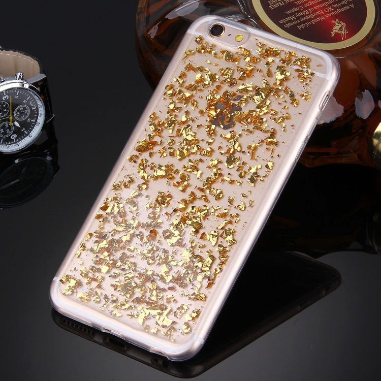 For iPhone 6 Plus & 6s Plus Scattered Platinum Pattern TPU Protective Case