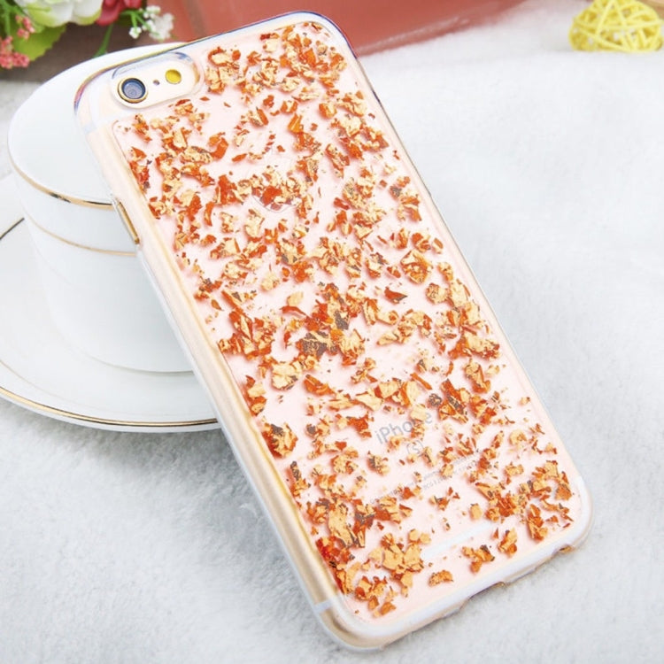 For iPhone 6 Plus & 6s Plus Scattered Platinum Pattern TPU Protective Case