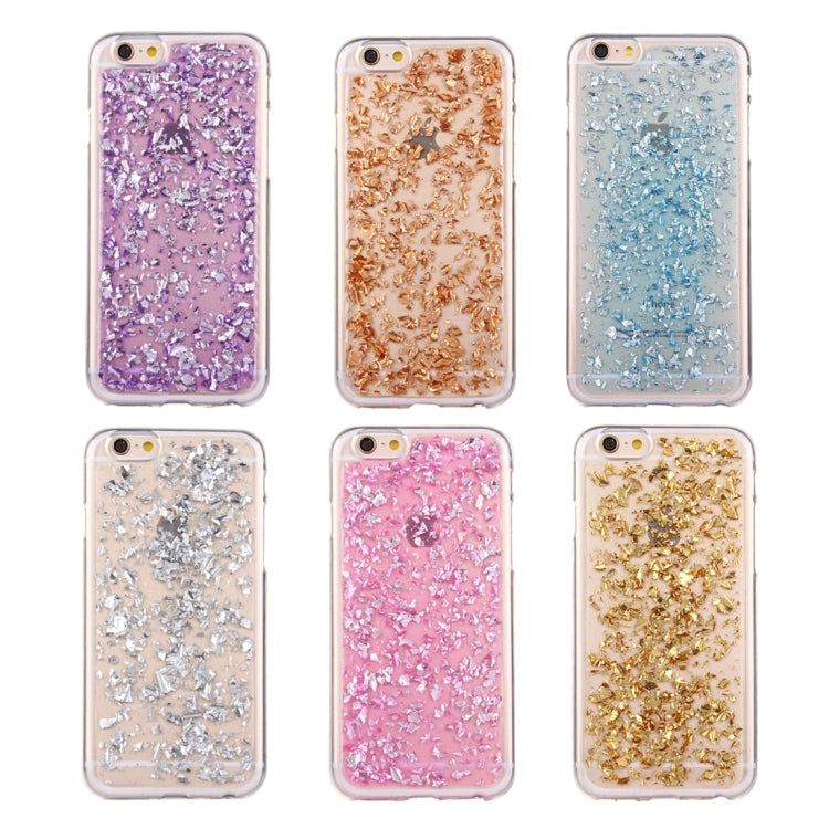 For iPhone 6 Plus & 6s Plus Scattered Platinum Pattern TPU Protective Case