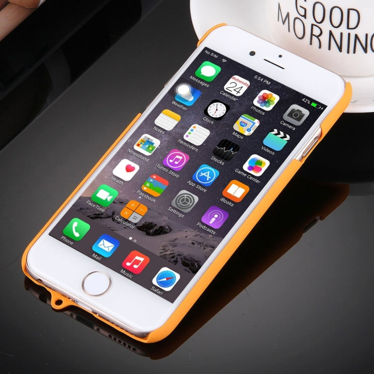 For iPhone 6 Plus & 6s Plus Smiling Face NICE Words Pattern TPU Protective Cover Case with Lanyard Hole