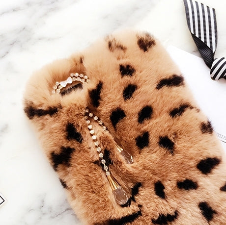 For iPhone 6 Plus & 6s Plus Rabbit Hair Fur