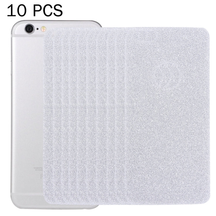 10 PCS for iPhone 6 Plus & 6s Plus Glitter Powder Paper, Must Use with Transparent TPU Case