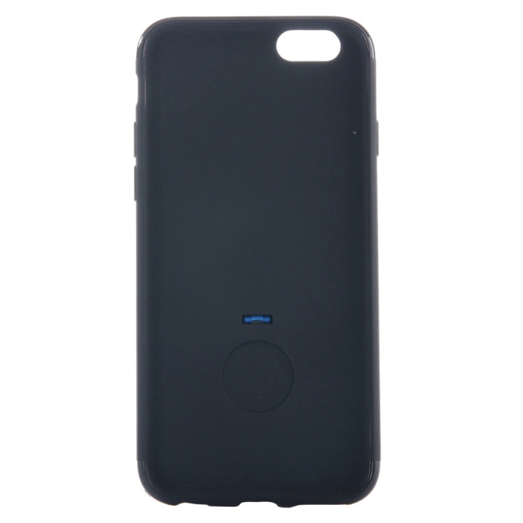 For iPhone 6 Plus & 6s Plus Ultra Thin Soft TPU Protective Back Cover Case with Ring Holder Stand