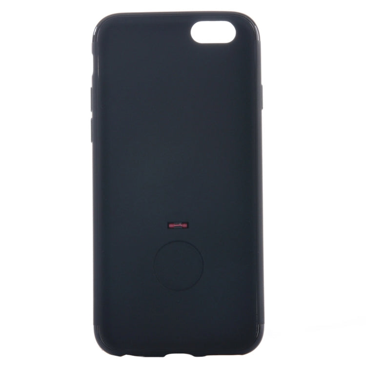 For iPhone 6 Plus & 6s Plus Ultra Thin Soft TPU Protective Back Cover Case with Ring Holder Stand